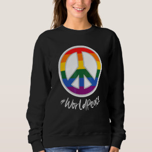 2022 Peace Global Peace Internationell Unity Kärle T Shirt