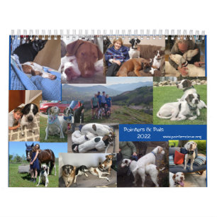 2022 Pekare och Pals-pekareRescue Org-kalender Kalender