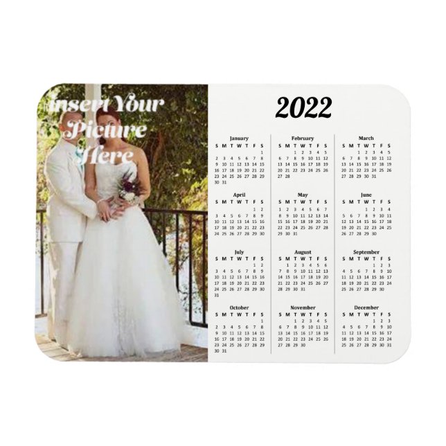 2022-Personligens fotomalendertimme Magnet (Horisontell)