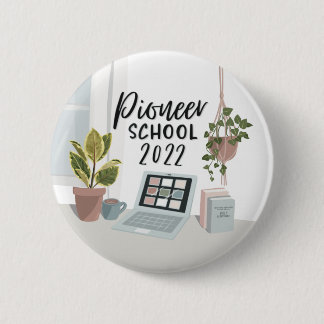2022 Pioneer School Button Badge Knapp