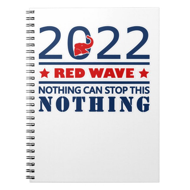 2022 RED WAVE ANTECKNINGSBOK (Framsidan)