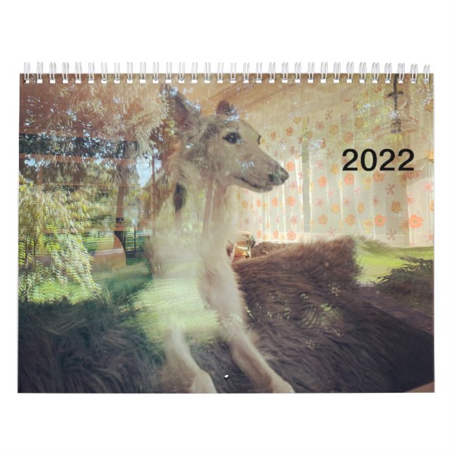 2022 Silken Windhounds (återställande) Kalender (Omslag)