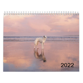 2022 Silken Windhounds (stående) Kalender