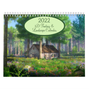 2022 SilverWebForge 3D Fantasy & Ligcape Kalender