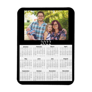 2022 skräddarsydd fotokalender Mini Magnet
