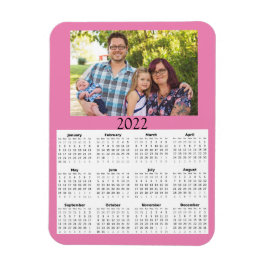 2022 skräddarsydd fotokalender Mini Magnet