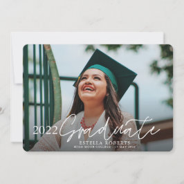 2022 Student Anpassningsbar Foto Overlay Studenten Meddelande