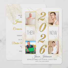 2022 Studenten och nu 4-foto Inbjudningar