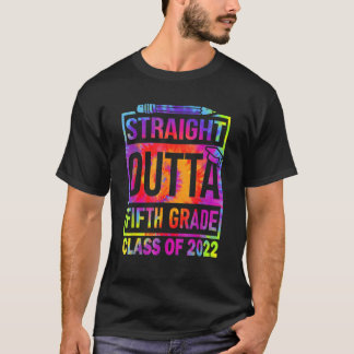 2022 Studenten Tiedye Rak Outta 5:e Gr T Shirt
