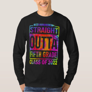 2022 Studenten Tiedye Rak Outta 5:e Gr T Shirt