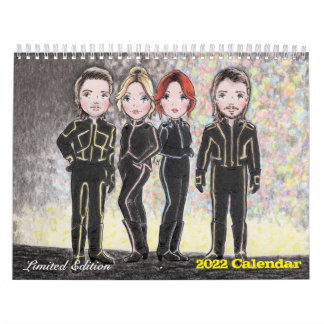 2022-Tecknadens samlingskalender Kalender