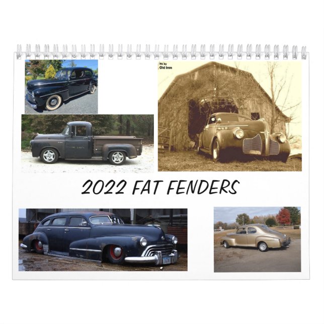 2022 Tjock Fenders Kalender (Omslag)