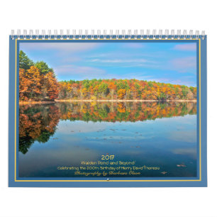 2022 Walden Pond och därefter: med citattecken Kalender