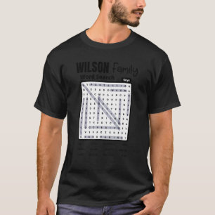 2022 Wilson Family Reunion Träd sommaren Party T Shirt