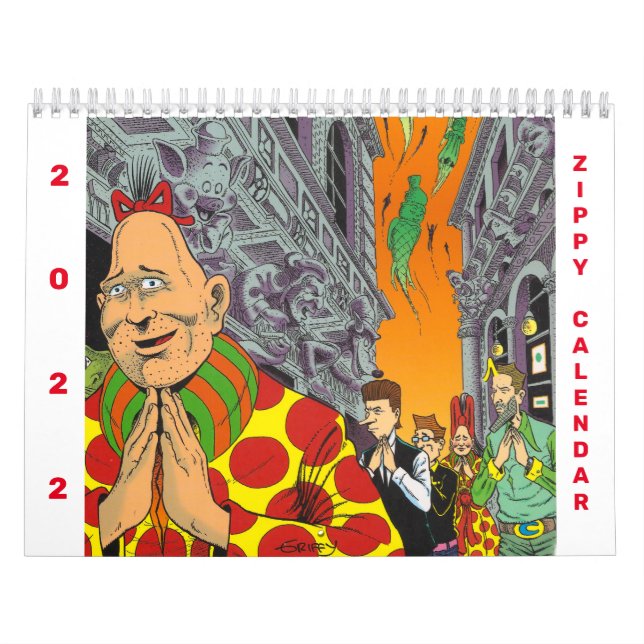 2022 ZIPPY CALENDAR KALENDER (Omslag)