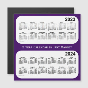 2023-2024 års Lila-kalender från Janz Magnet