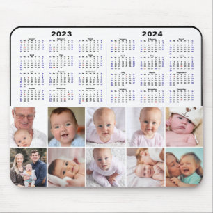 2023 - 2024 Calendar Anpassningsbar Family Photo M Musmatta