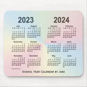 2023-2024 Rainbow Cloud School Calendar av Janz Musmatta