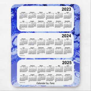 2023-2025 blåttgalax 3 år kalender vid Janz Musmatta