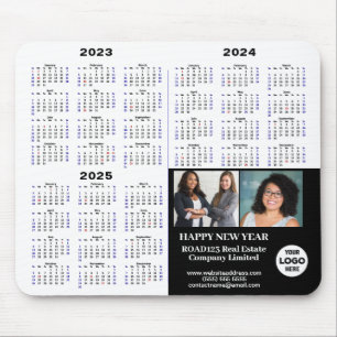 2023-2025 Business Calendar Modern Minimalist Musmatta