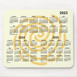 2023-2025 Sunny Days 3 Year Calendar by Janz Musmatta