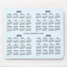 2023-2026 Alice Blue 4 Year Calendar av Janz Musmatta