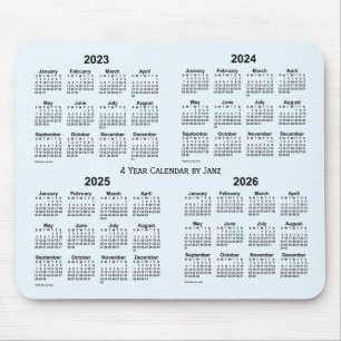 2023-2026 Alice Blue 4 Year Calendar av Janz Musmatta