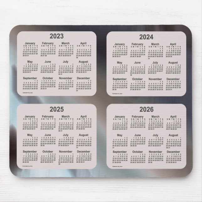 2023-2026 Shadows 4 Year Calendar by Janz Musmatta (Framsidan)