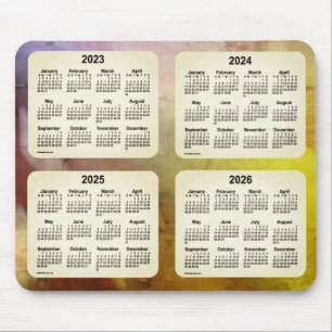 2023-2026 Sol-temat: 4 års kalender från Janz Musmatta