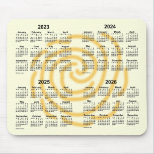 2023-2026 Sunny Days 4 Year Calendar by Janz Musmatta