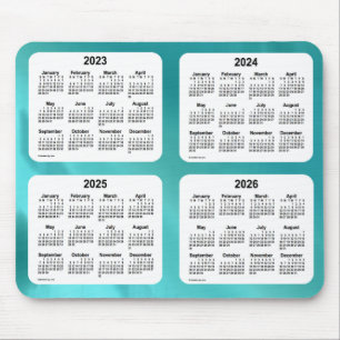 2023-2026 Vatten World 4 Year Calendar by Janz Musmatta