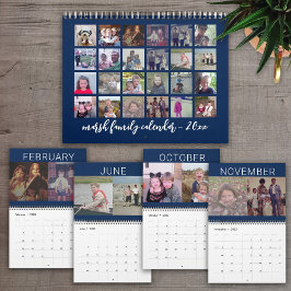 2023 - 24 Foto - 2 Per Månad Modern Familj - Marin Kalender