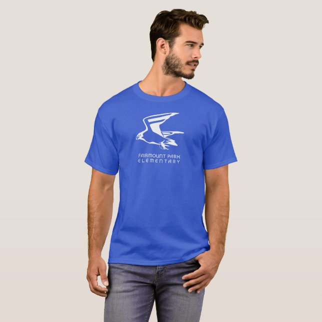 2023-24 FPE Falcon Blue Manar T-Shirt (Hel framsida)