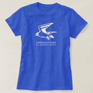 2023-24 FPE Falcon Womens Blue T Shirt