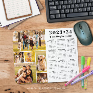 2023-24 Skolkalender 6 Foton Personlig Musmatta