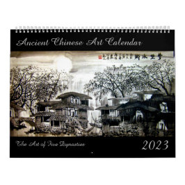 2023 Ancient China Art Calendar Kalender