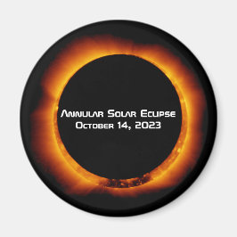 2023 Annular Solar Eclipse Magnet