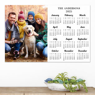2023-Anpassningsbarnas foto - nyårskalender 12 mån Poster