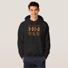 2023 ÅRET FÖR RABBIT-kinesernas nya presentidé Hoodie