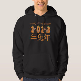 2023 ÅRET FÖR RABBIT-kinesernas nya presentidé Hoodie