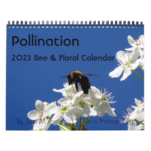 2023 års kalender för bi- och Blommigt (Omslag)