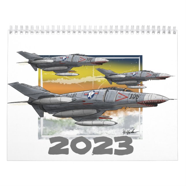 2023 års kalender för militär luftfart (Omslag)