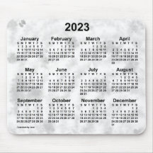 2023 års kalender för molndagar av Janz