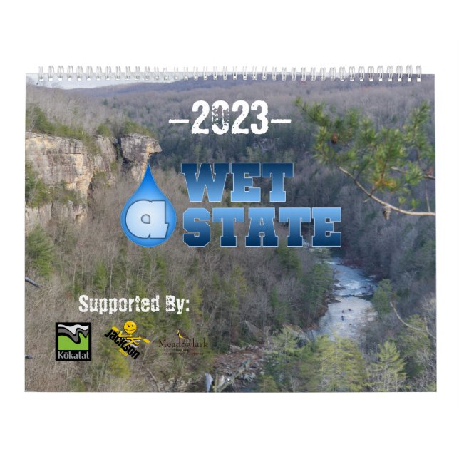 2023 års kalender för Whitewater (Omslag)