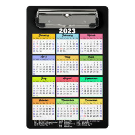 2023 års kalender med moderna offentliga Helgdagar