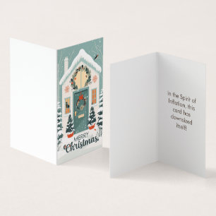 2023 års minijulkort, Gag Gift Joke Visitkort