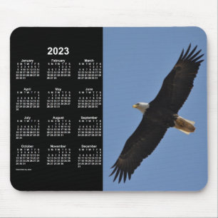 2023 års Neon-kalender i Örn av Janz Mouse Pad Musmatta