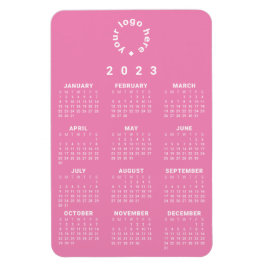 2023 års snabbkalender med Anpassningsbarnas Logot Magnet