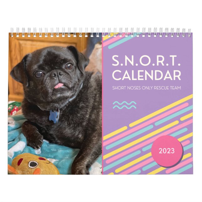 2023 års tidtabell för SNORT Kalender (Omslag)