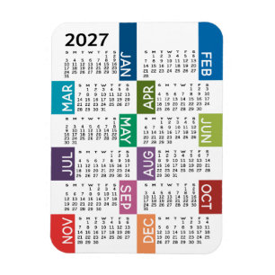 2023 års visningskalender för Fullt - roligt och f Magnet